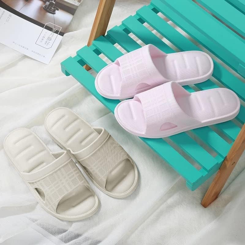 Image of DRUNKEN Slippers For Women Winter Sandals Casual Flats Home Footwear Man Girls Sliders Flip Flops Chappals Ladies Clogs Sleeper Slides Stylish Ortho Soft