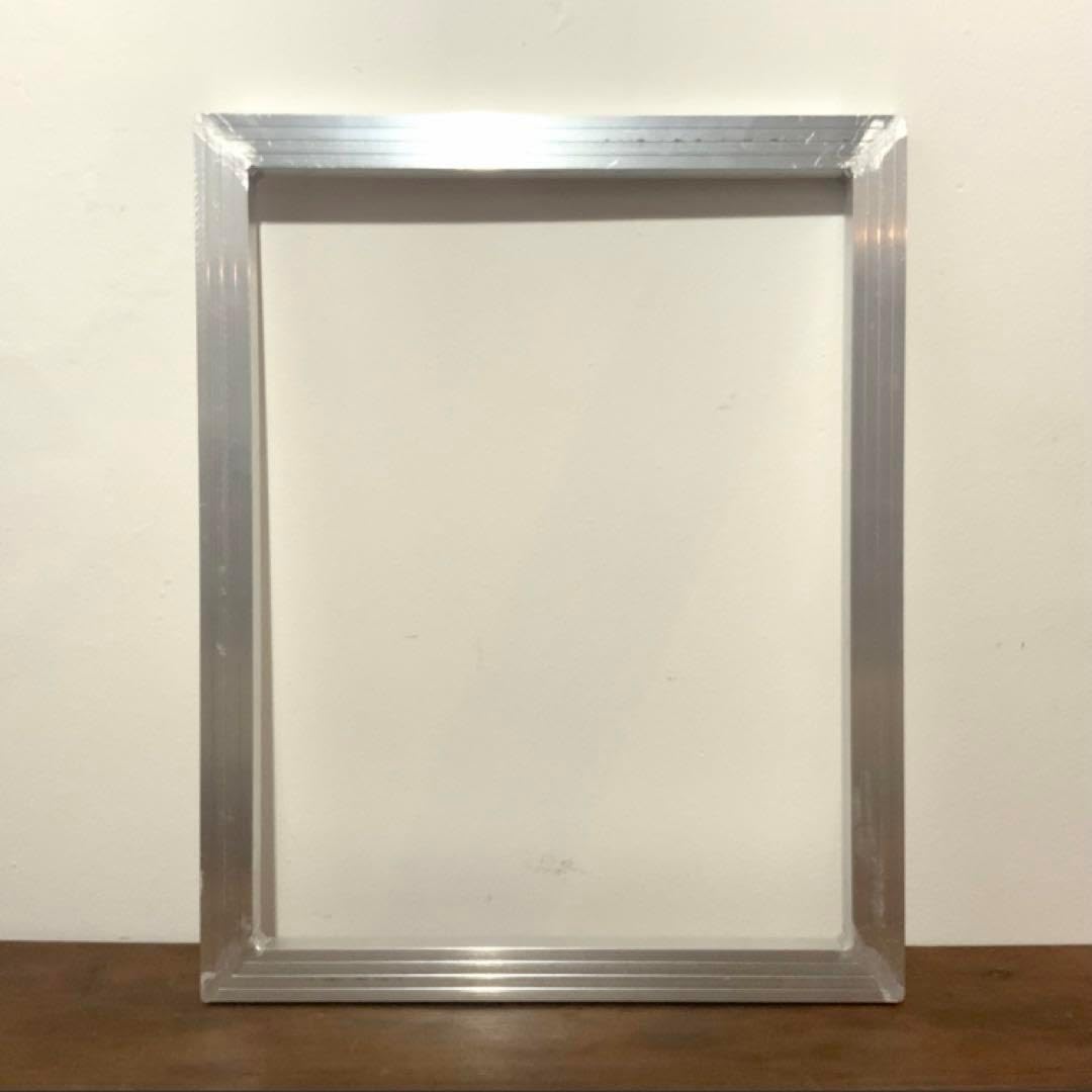 20x25センチ】 🌼 ◇シルクスクリーン アルミ枠 アルミフレーム 50×40