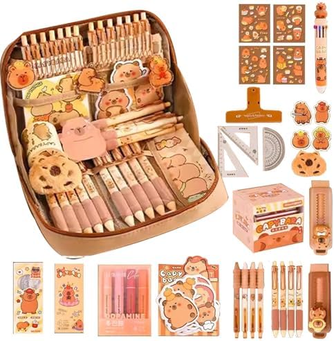 Lustige Weihnachts-Rentier Stifte - 16 Stück Set In 4 Farben Für Schule & Büro