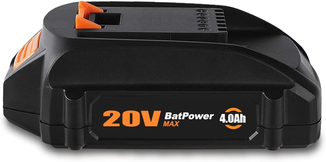 BatPower 20V 4.0Ah WA3575 Compact Battery - Replacement for Worx 20V Lithium Batteries WA3575 WA3525