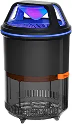 Armadilha Física para Mosquitos do Tipo Sucção USB, Design Patenteado à Prova de Fuga - Não Tóxico e Inofensivo, Seguro para Mulheres Grávidas/Crianças/Animais de Estimação, Anti Mosquito