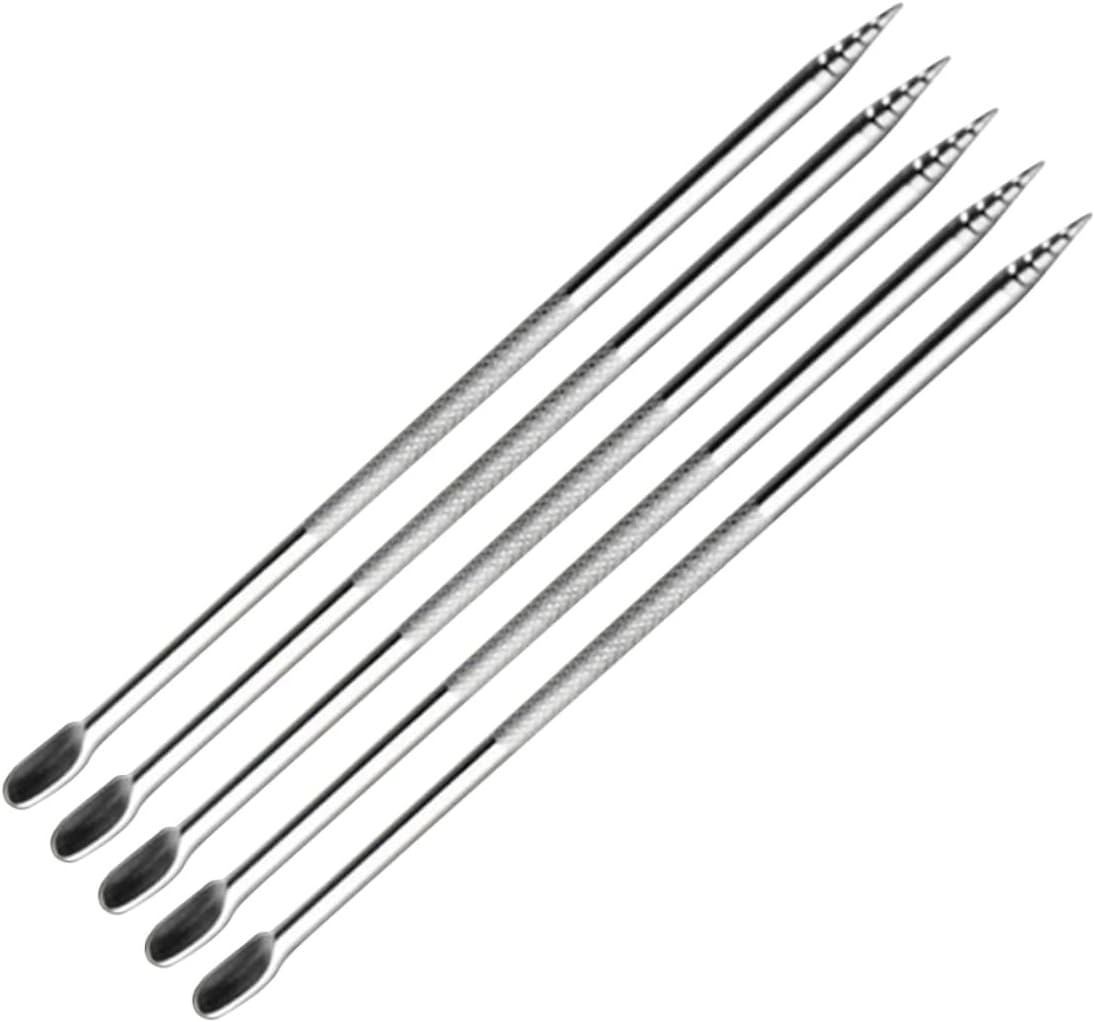50pcs Stainless Art Pen Tool for Latte and Cappuccino Decorating Reusable Coffee Tool for Creating Beautiful Patterns