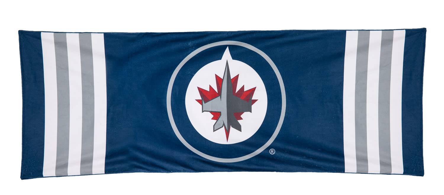 Calhoun NHL Surf & Skate Oversized Beach Towel 30” by 84” – The Coastal Collection (Edmonton Oilers) — view 3