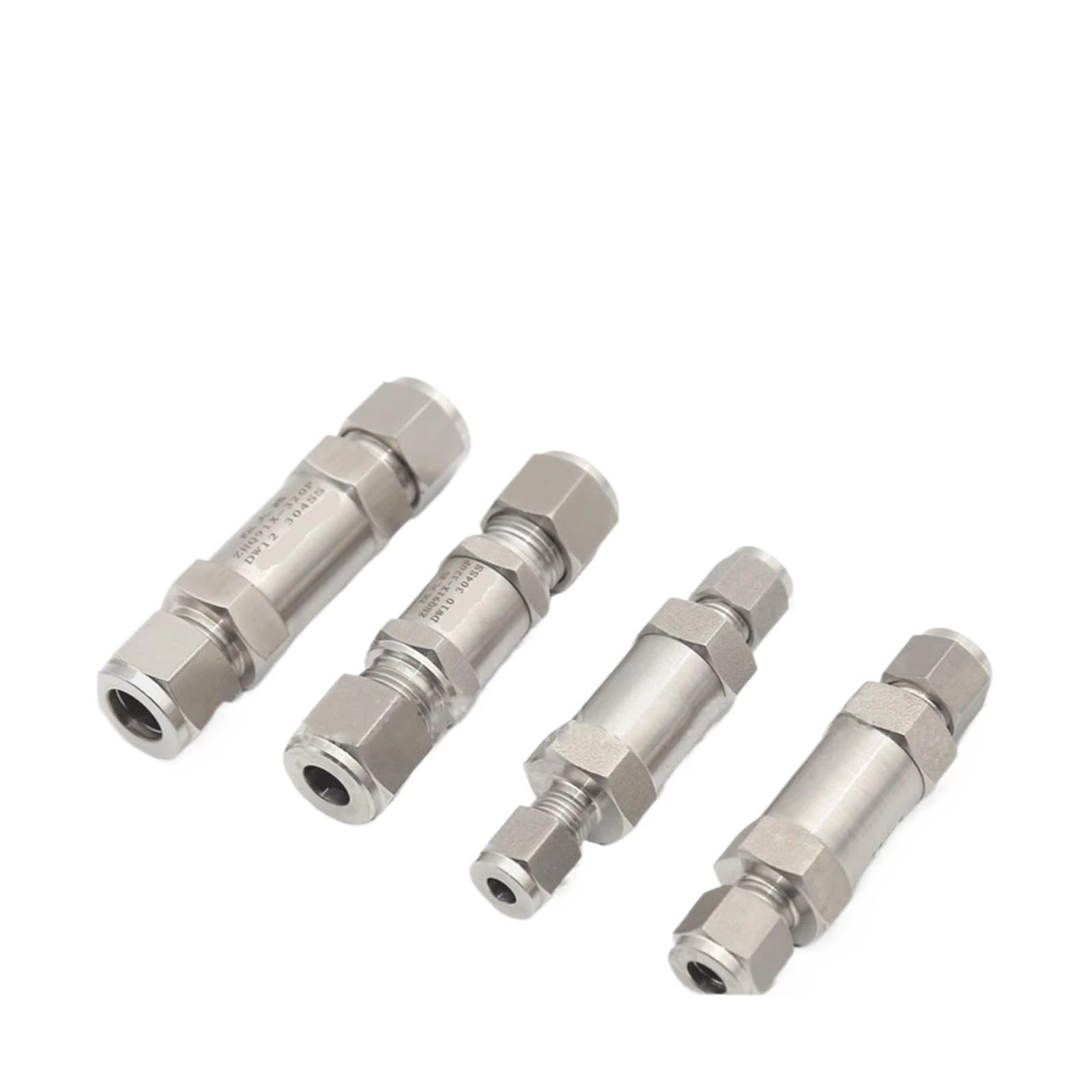 Kompressionsrohr Filterventil 304 Edelstahl Hochdruck