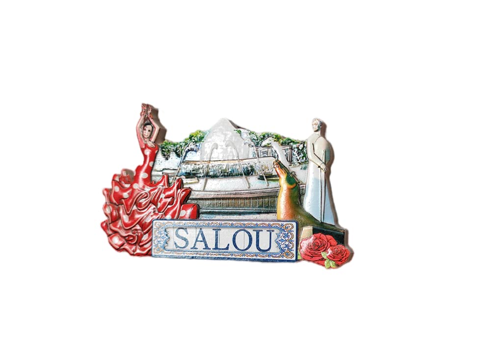 Cordova Spagna Calamita per frigorifero Calamita per frigorifero Decorazione Magnete Adesivo Souvenir Resina Artigianato