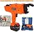 WUPYI Rebar Tier Tying Machine,Automatic Handheld Rebar Tier Tying Reinforcing Steel Strapping Machine Tool Kit,Steel Bar Rod Tying Binding Tool,for 30mm- 60mm,Charger,US STOCK
