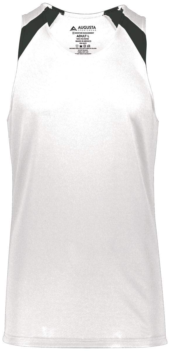 Augusta Sportswear Boys' …, White/Black, Small