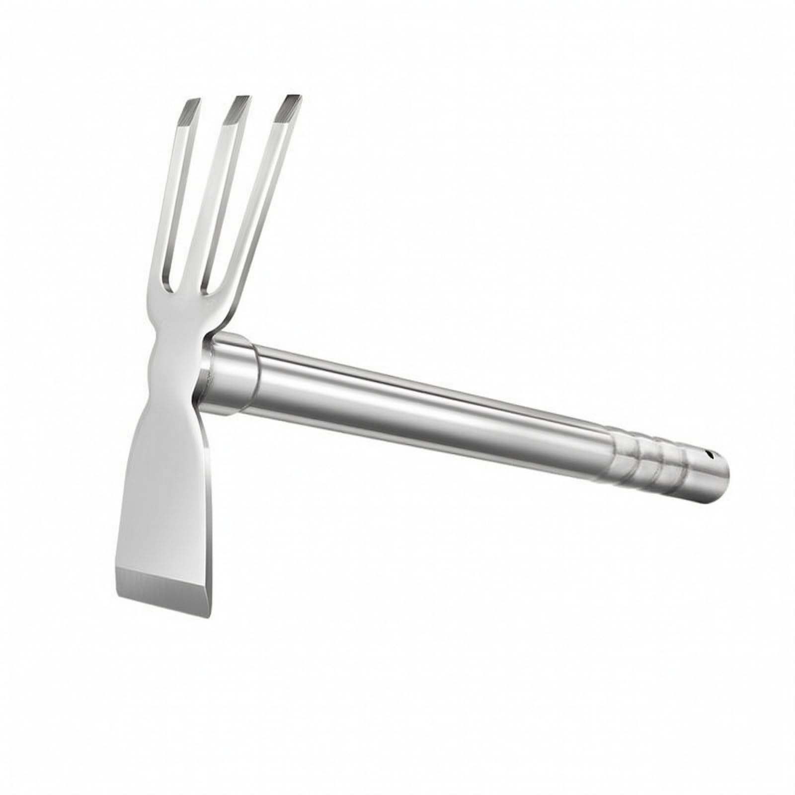 Attrezzo da Giardino in Acciaio Inox 304 con Manico Maneggevole Attrezzi Manuali da Giardino Antiruggine per Fioriti, Stile C