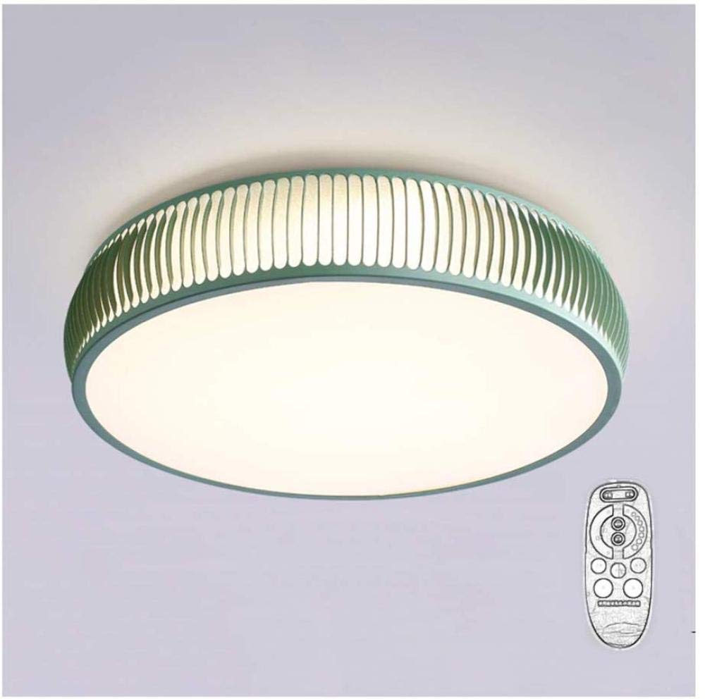 Lámpara de techo LED moderna de hierro y acrílico para iluminación de dormitorio