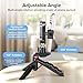 Heliora Teleprompter Kit for iPhone & Android (with Tripod), Double Phone Holder for Video Recording, Easy Storage and Transport for Vlogging, YouTube, Live Streaming, TikTok