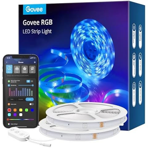 Govee Smart LED Strip Lights for Bedroom Cover