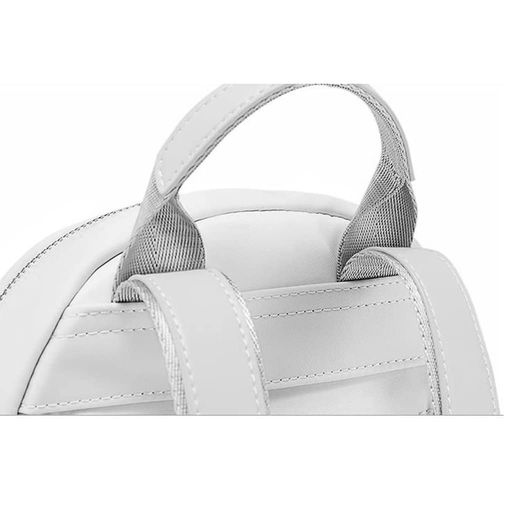 Mochila de Lona Moda for Mujer Versátil Mini Bolso pequeño Mochila Informal de Tela Oxford Simple (Color : Pink)