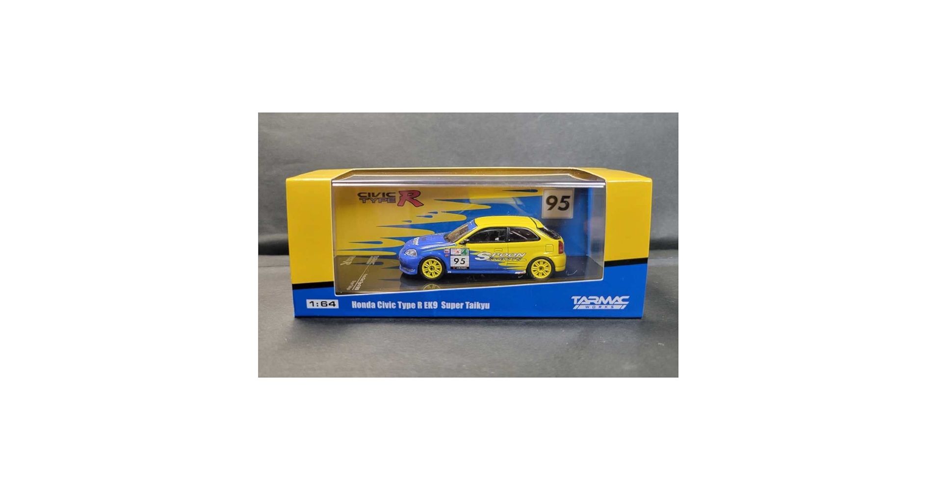 tarmac 1/64 ホンダ シビック タイプR FK8 EK9 Tarmac Works 1:64 Honda Civic Type-R FK8 EVA Racing – Purple