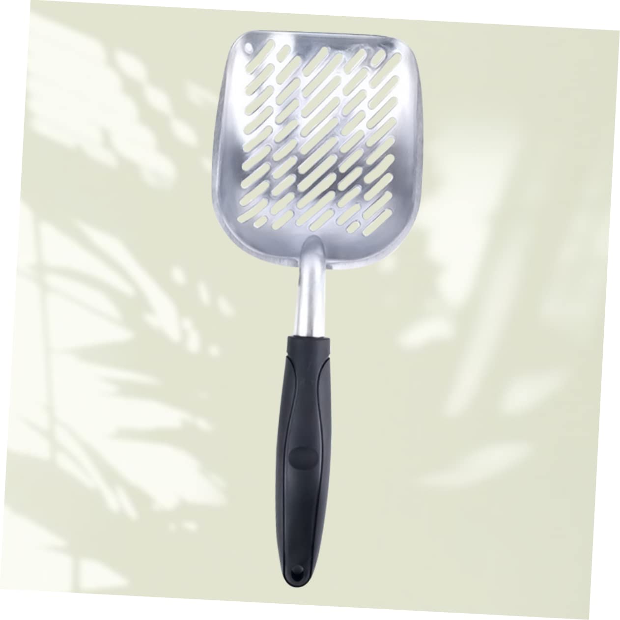 Yardwe 2pezzi Metal Cat Litter Shovel Scopino per Lettiera Resistente e Facile per Lettiera Colore