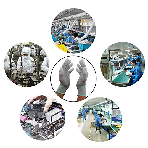 1 paio di guanti antistatici ESD di medie