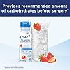 Juven Therapeutic Nutrition Drink Mix Powder for Wound Healing Support, Includes Collagen Protein, Unflavored, 30 Count & Ensure Pre-Surgery, Clear Carbohydrate Drink, Strawberry, 10 Fl Oz (Pack of 4)