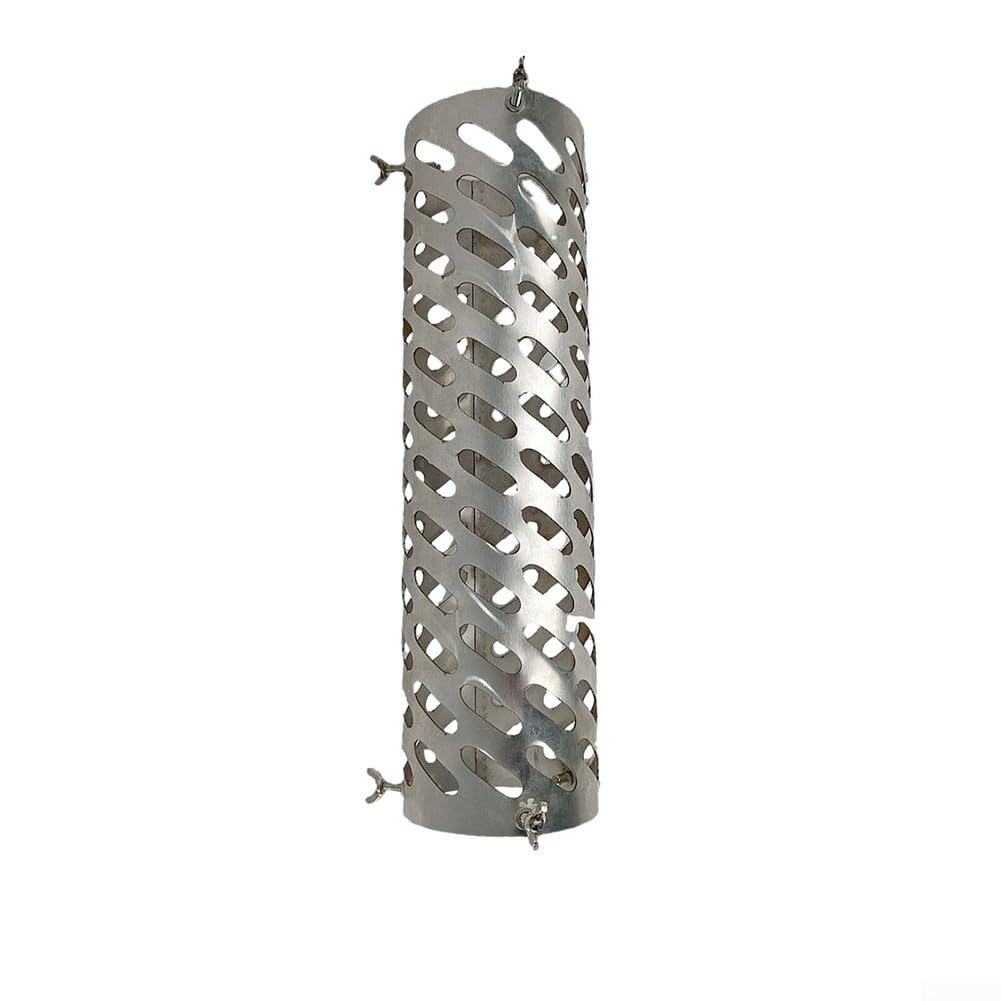 OYSKGNCMW Stove Pipe Cap 32cm - Stainless Steel Spark Arrestor Chimney Cap for Stove and Chimney Pipes, Compatible with 32 cm Diameter Flue