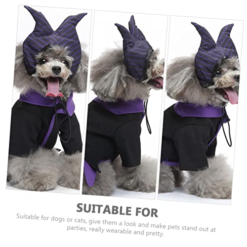 Disfraz de Bruja para Perro XL Multicolor miniatura 7