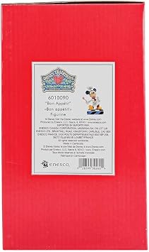 Enesco Jim Shore Disney Traditions Chef Mickey Mouse Figurine, 6.25 Inch, Multicolor