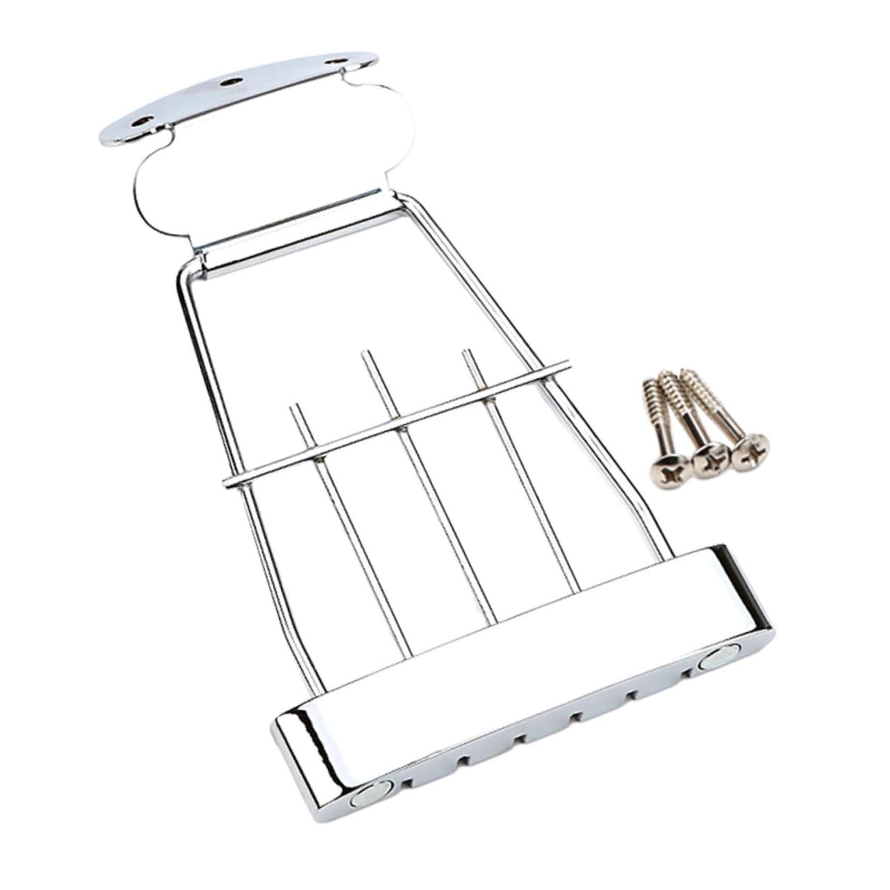 Toddmomy Metal Guitar Tailpiece 6-string Guitar Tailpiece Bridge Easy Installation