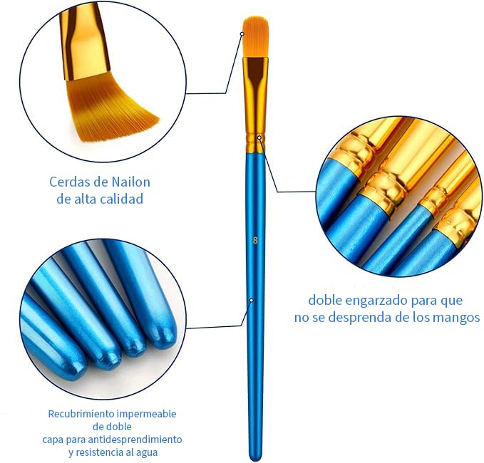 Catálogo de Sets de pinceles y brochas para comprar online. 5 Imagen adicional