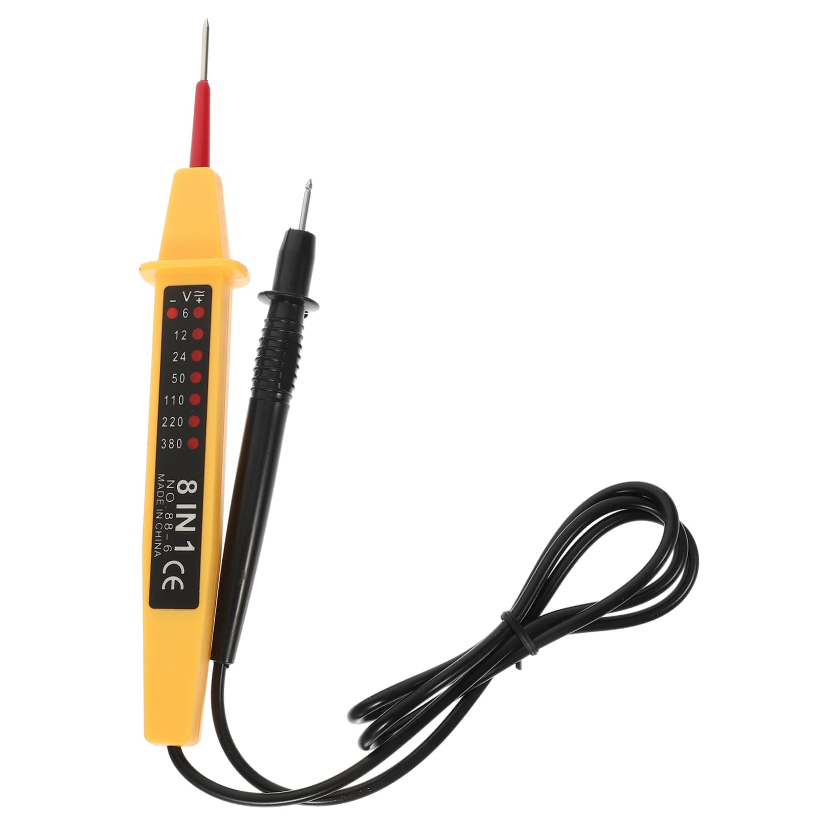 3pezzi Tester Per Auto Strumento Elettrica Multi- Per Misuratore Tensione e Continuità Facile Usare Elettriche