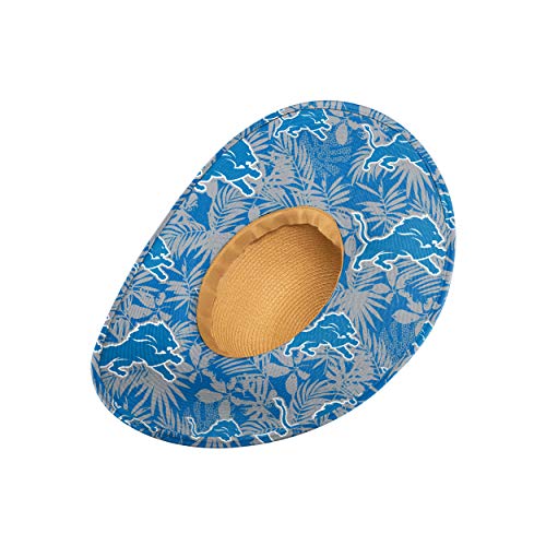 Image of FOCO NFL Womens Floral Straw Hat