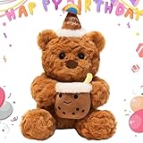 Photo Gallery nimblustoy orso peluche, orsacchiotto di peluche, peluche personalizzato, morbido peluche, regalo per bambini ragazzi ragazze e fidanzata, compleanno natale san valentino 22cm -b