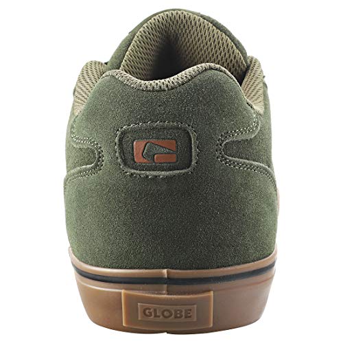 Image of Globe Men's Encore-2 Skateboarding Shoes, Green (Forest Green /Tobacco 19992), 7.5 UK (41 EU)