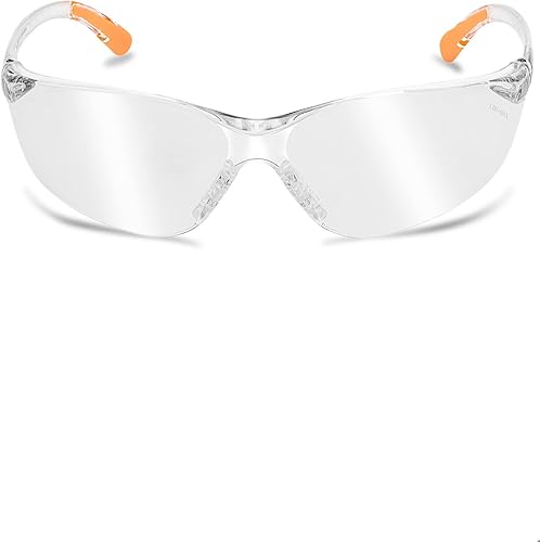 Miniatura 3 de ProtectX Gafas de seguridad para hombres y mujeres, lentes de sol de seguridad con lentes antivaho resistentes a los arañazos, agarres