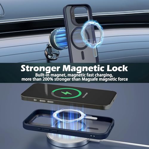 Coque iPhone 14 Pro Max MagSafe avec support rigide IDweel