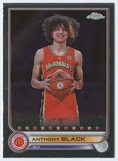 2022 Topps Chrome McDonald's All-American #14 Anthony Black West Basketball Card - GotBaseballCards