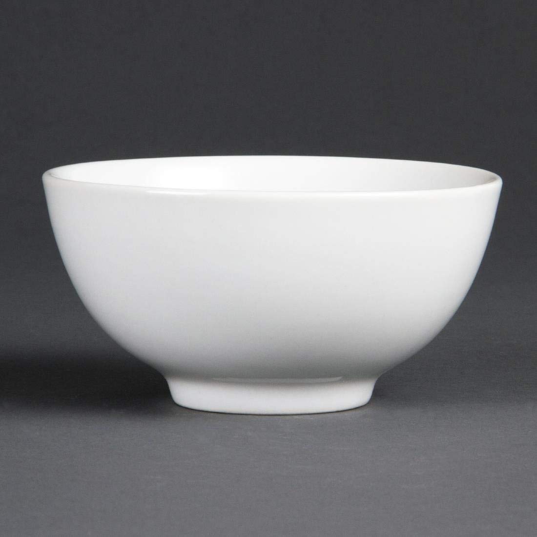 OlympiaWhite Ware Rice Bowls 130mm Porcelain Kitchen Dish Restaurant 12pc