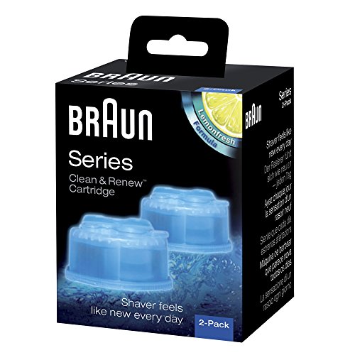 Braun Clean & Renew Lot de 2 cartouches de nettoyage