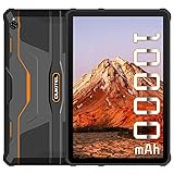 OUKITEL RT1 Outdoor Tablet, 10 Zoll FHD+ 10000mAh, Android 11 Robust Outdoor Tablet PC,4GB RAM 64GB ROM, Octa Core Prozessor Helio P22,1200 x1920 IPS,4G LTE Tablet, 16MP Kamera,Wi-Fi, GPS