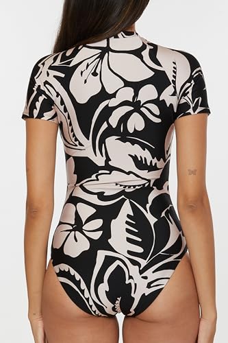 Trina Turk Women's Florence Zip-up One Piece Swimsuit, Casual, Bathing Suits3