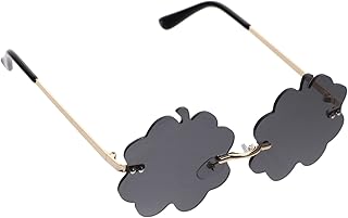 Óculos De Sol Irregulares Óculos De Sol Redondos Pretos Óculos De Sol Sem Moldura Óculos De Sol Da Moda Óculos Anos 70 Óculos Da Moda Óculos De Sol Rave Óculos De Sol PC Cinza