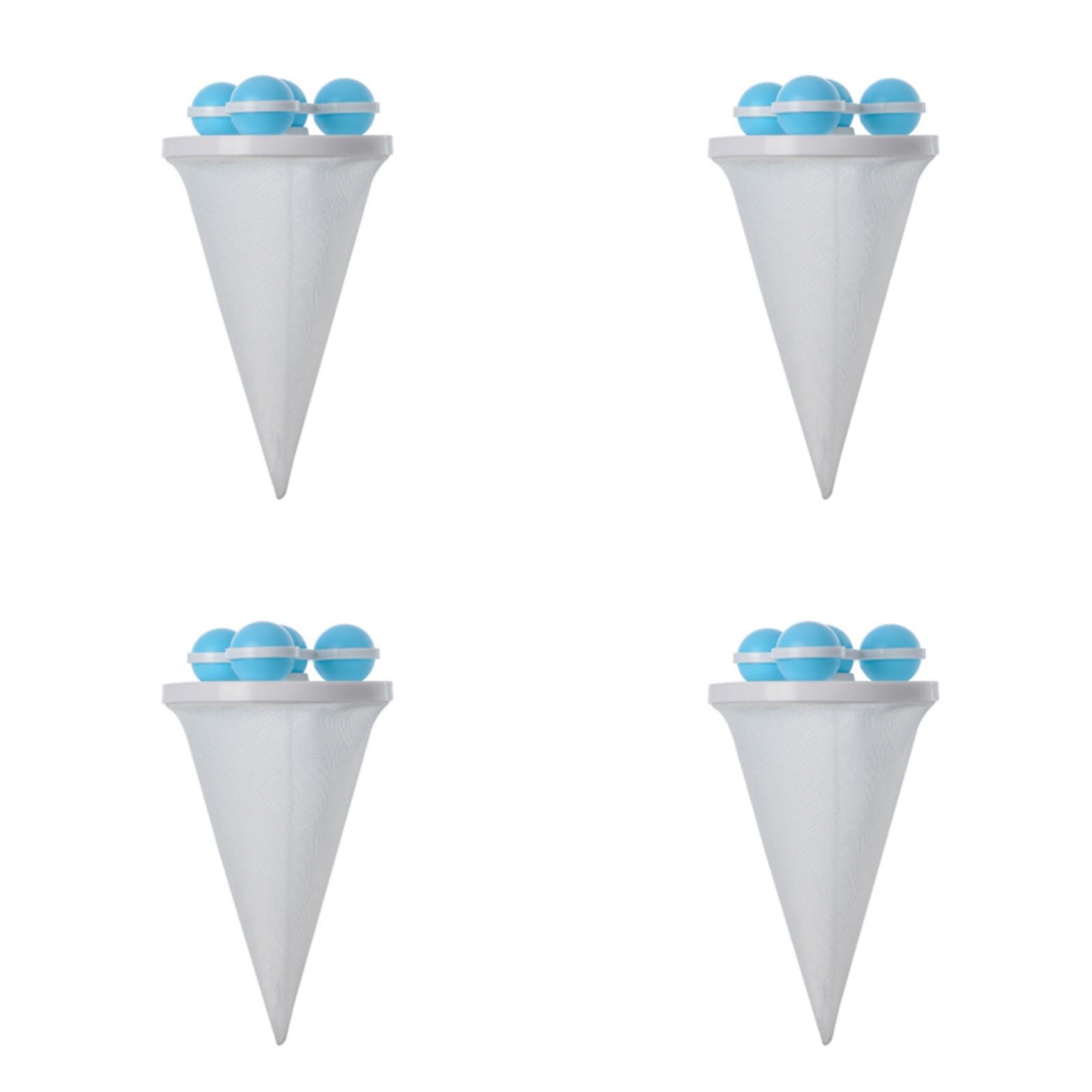 Floating Laundry Filter Ball Lint Remover Hair Catcher for Washing Machine Pet Hair Catching Ball for Home 4PCS Lint Remover for Laundry