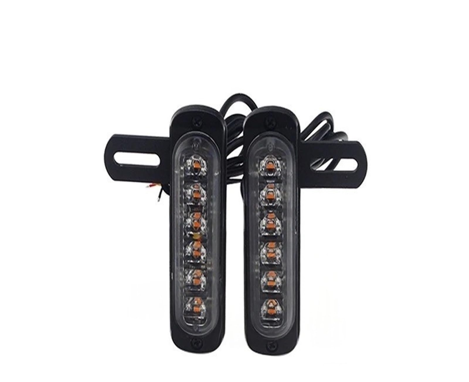 Luz LED Universal para Matrícula De Motocicleta, Luz Trasera De Frenos, Lámpara De Parada, Luces De Señal De Giro Traseras Intermitentes Moto Luces Trasera