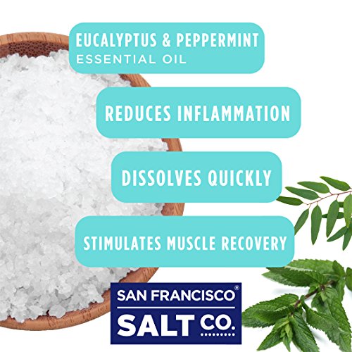 Muscle Soak Bath Salts 2 lb. Luxury Bag San Francisco Salt Company