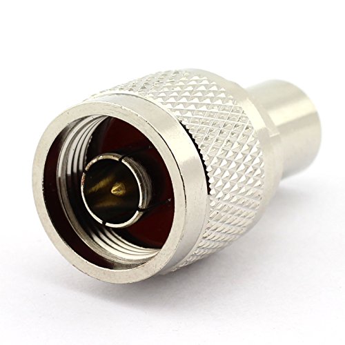 DGZZI 2-Pack FME Male to N Male RF Coaxial Adapter FME to N Coax Jack Connector