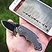 Kershaw Shuffle (8700BLK), Multifunction Pocket Knife with 2.4 Stainless Steel Blade and Black-Oxide Coating and Black K-Texture Grip Handle, Features Flathead Screwdriver and Bottle Opener, 2.8 oz.