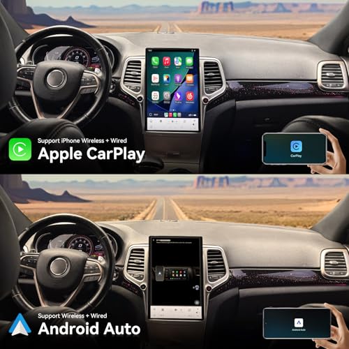 Image of 14.5 Inch for Tesla-Style Touchscre for Jeep Grand Cherokee 2014-2020