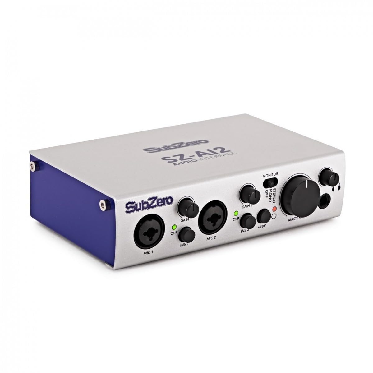 Interface audio USB SubZero AI2-2x entrées XLR/TRS 24 bits / 96 kHz