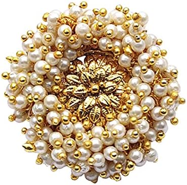 YouBella Stylish Jewellery Ring for Women (Golden) (YBRG_20041)