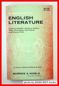 Paperback A handbook of English literature (Everyday handbook series) Book