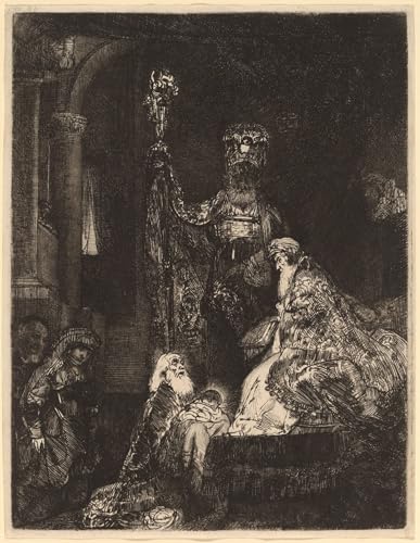 Affiche Graffiti Rembrandt la Présentation au temple SERENDIPITP poster art mural 60x90cm