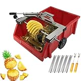 Ananas-Schälmaschine, verstellbare Hebel für hohe Effizienz, ideal für Zuhause, Restaurant, Bar und Supermarkt