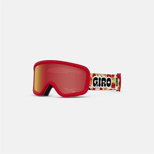 Miniatura 52 de Giro Chico 2.0 Toddler Ski Goggles - Snowboard Goggles for Kids, Boys & Girls 2-4 Blue Faces,Ano Lime Geo Camo/Amber Rose,Ano Lime Linticular/Amber