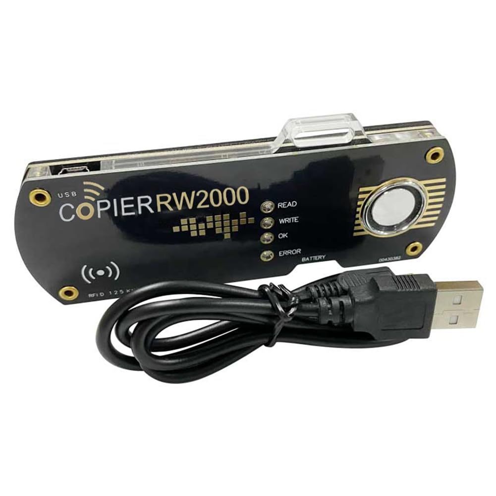 iFutniew RW2000 TM RFID Duplicator Copier Copiers RW2000 Copy Keys Tag Cards 125Khz RFID Reader Writer